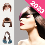 hairstyle changer - hairstyle android application logo